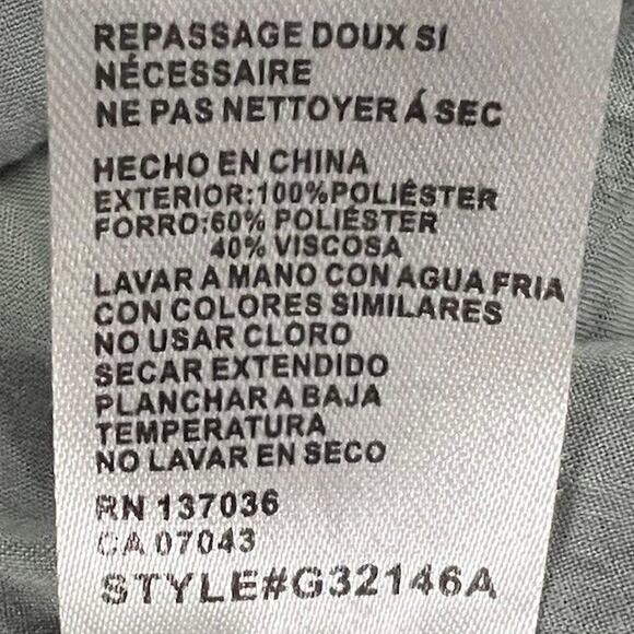 Paper Crane Anthropologie Tunic Dress Women’s Sz M Blouse Abstract Leopard Gray - Picture 12 of 13